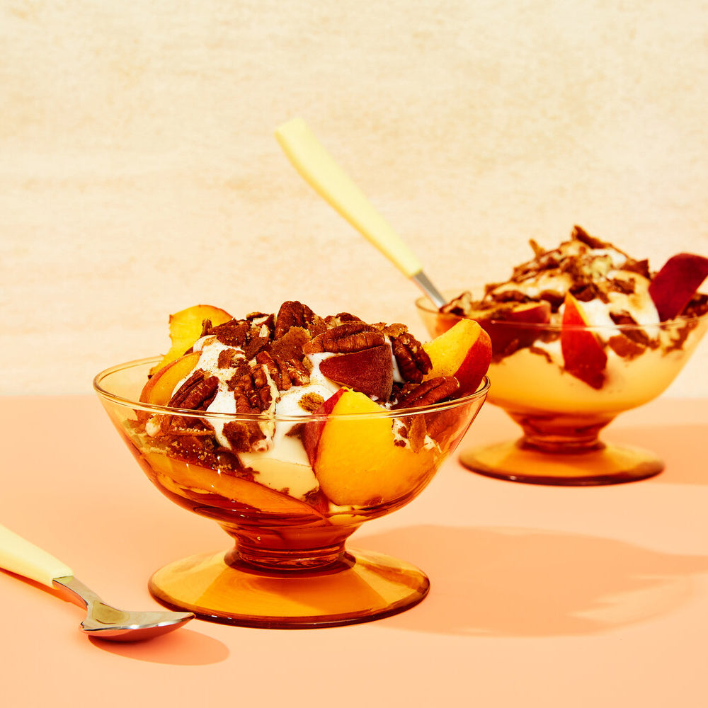 CRUNCH PEACH PARFAIT