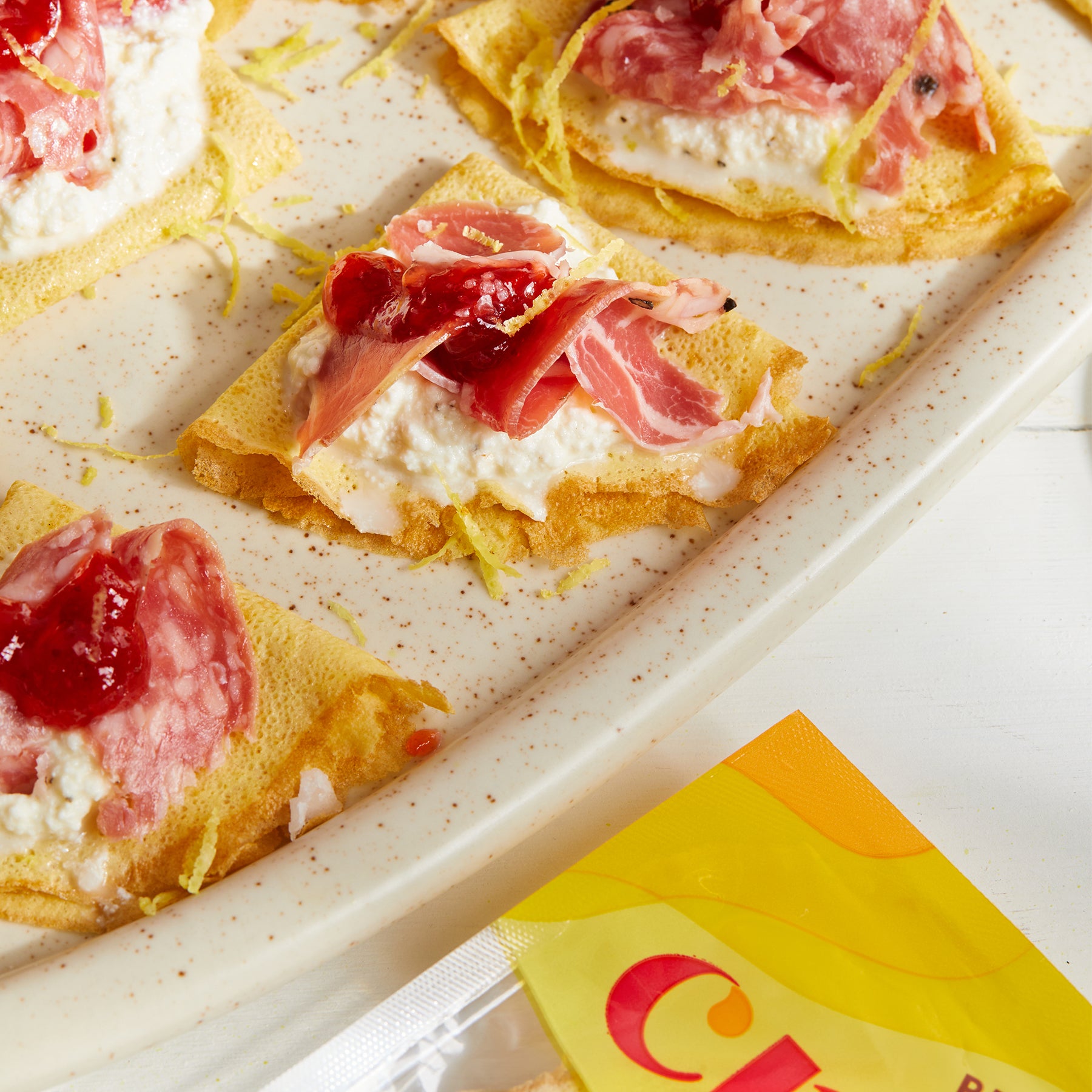 Ricotta & Coppa Toast