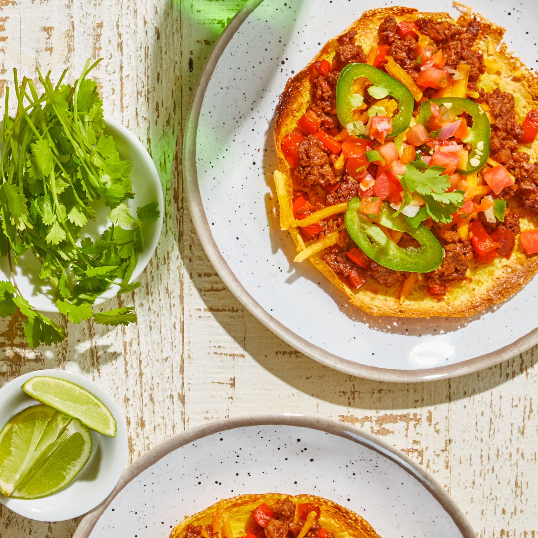 Air Fried Vegan Southwestern Tostada
