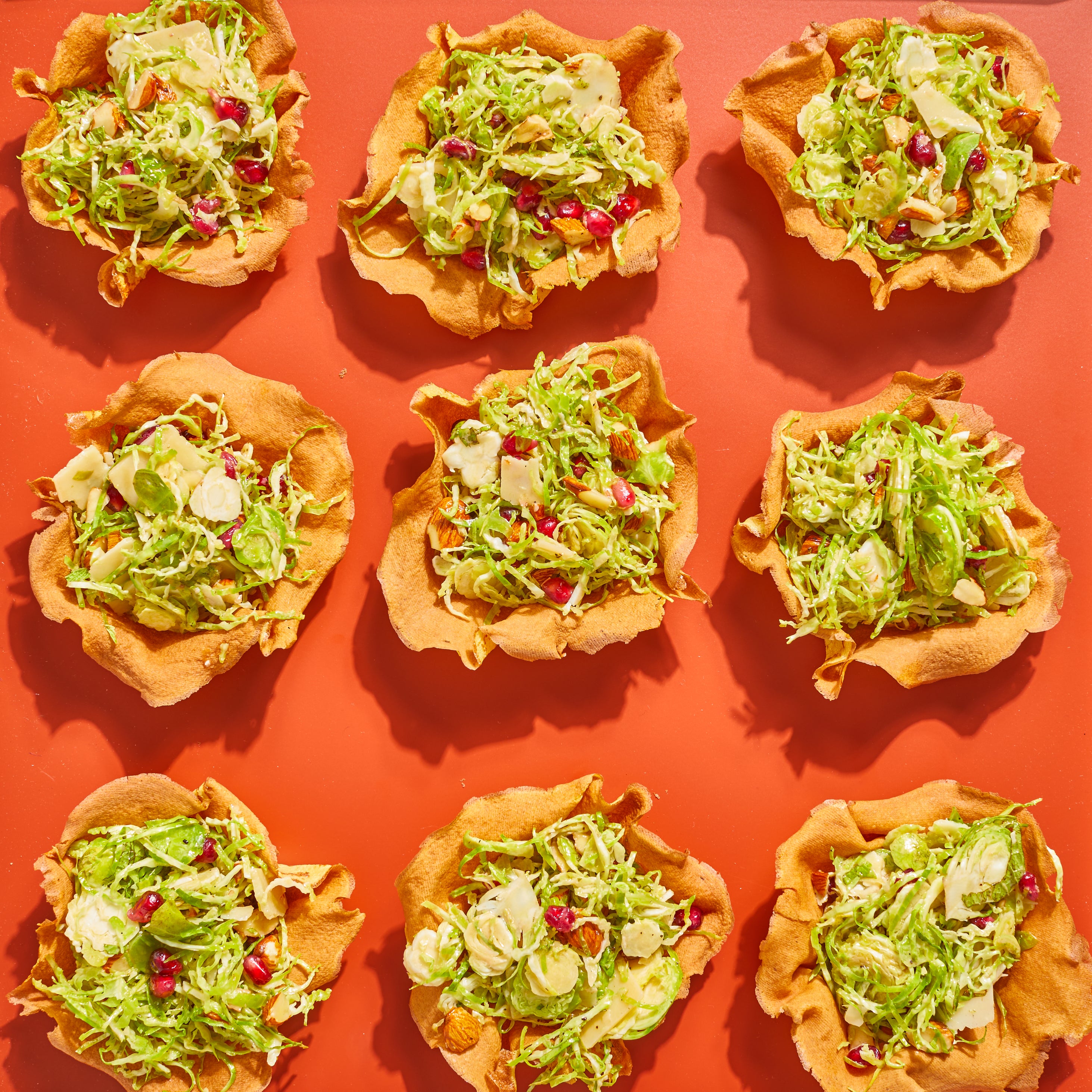 Brussels Sprouts Salad Cups