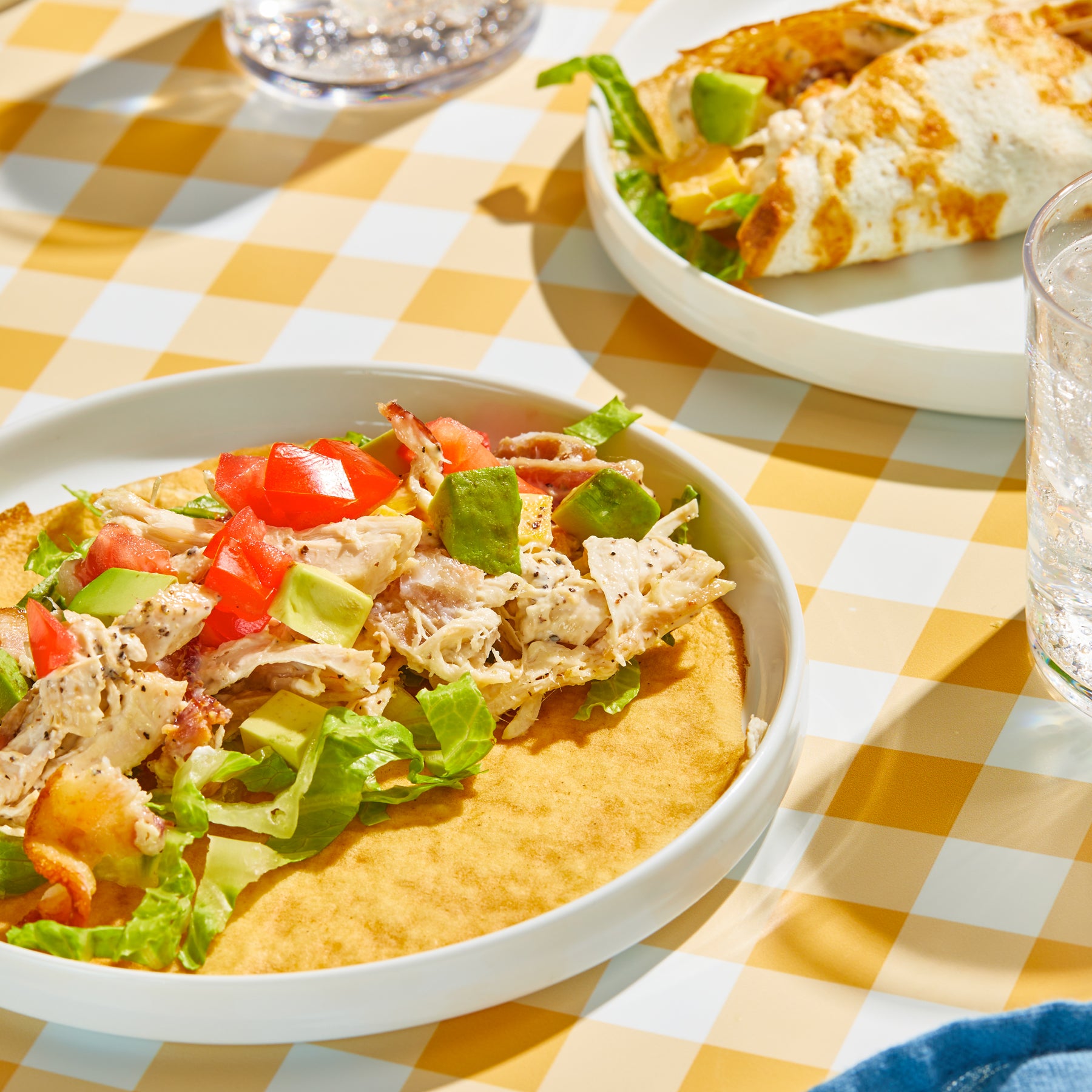 California Chicken Club Wrap