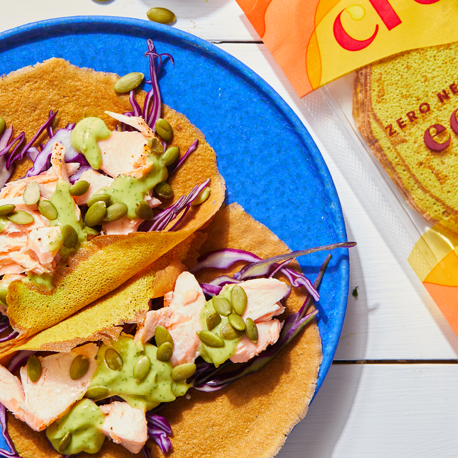 Blackened Salmon Tacos