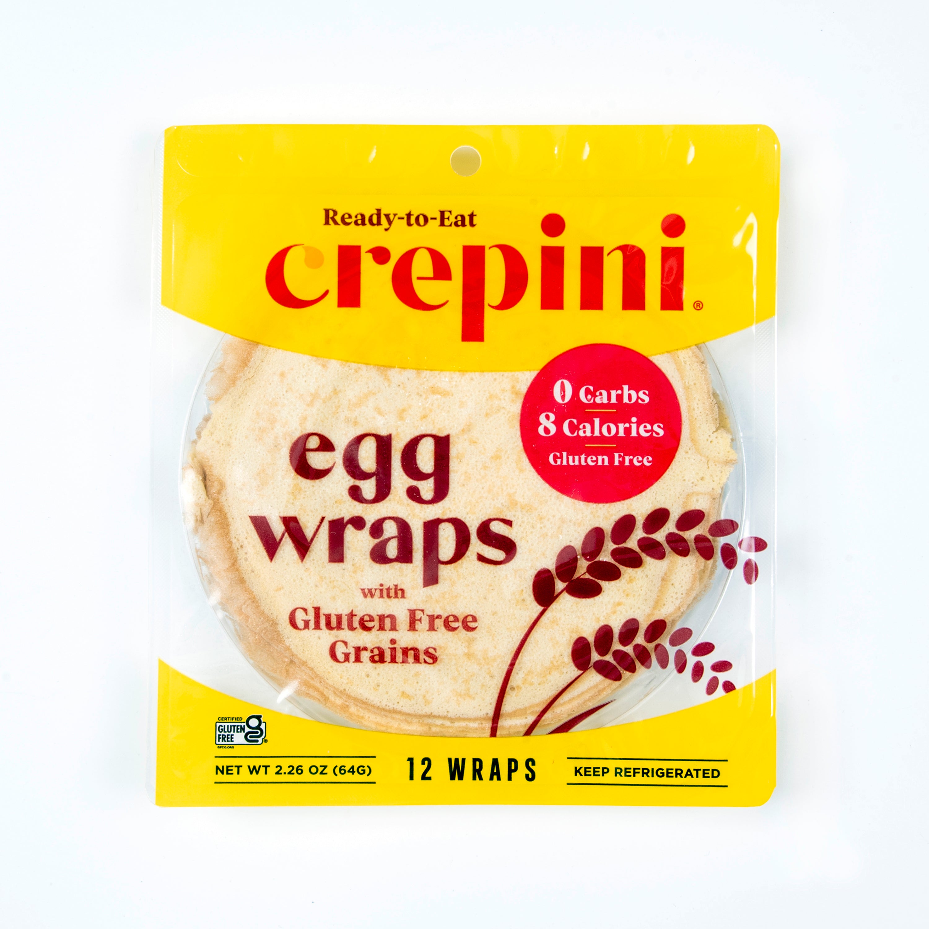 Petite Egg Wraps With Gluten-Free Grains
