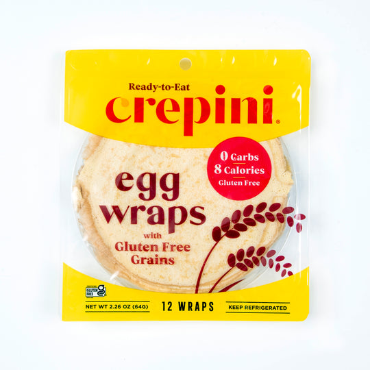 Petite Egg Wraps With Gluten-Free Grains