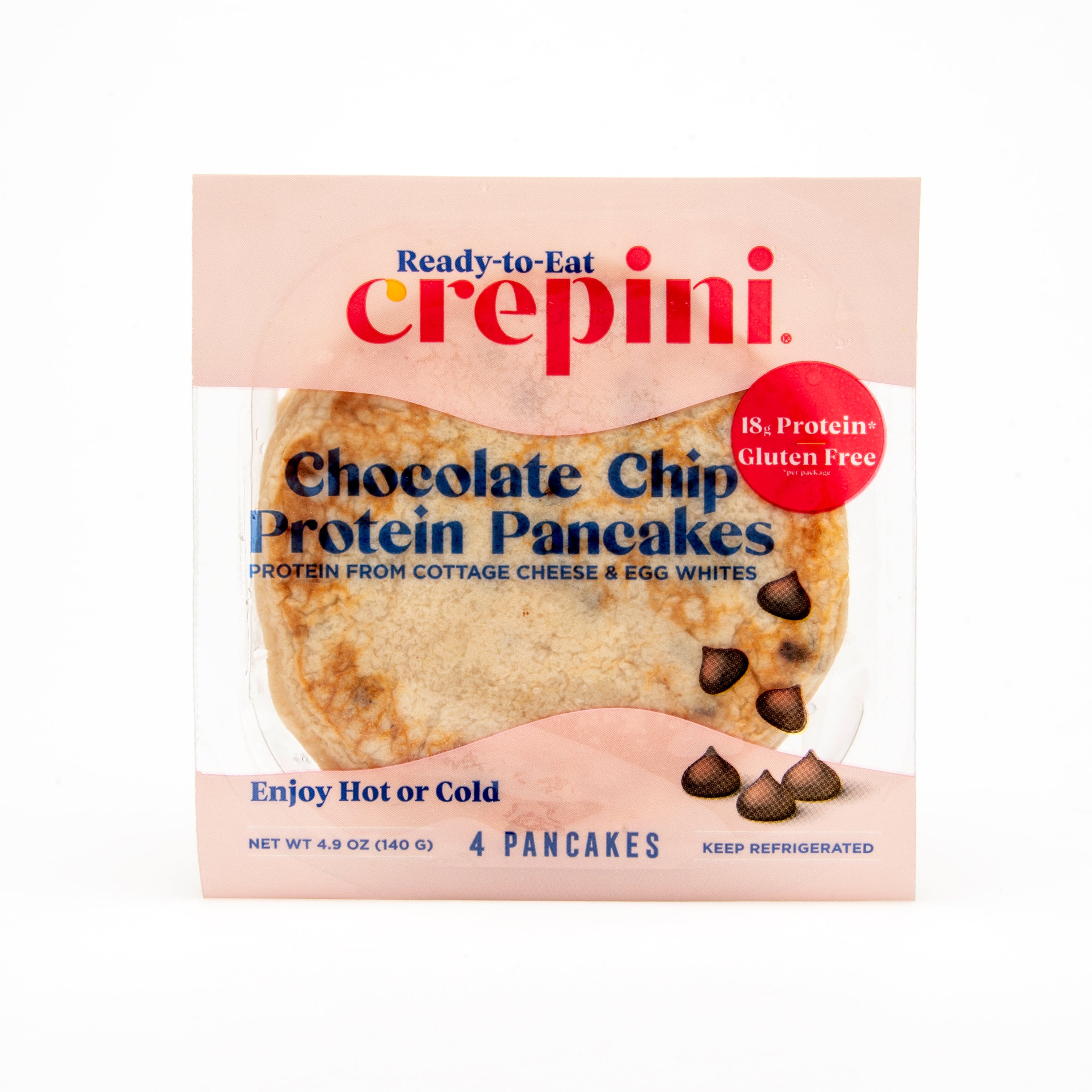 Chocolate Chip Protein Pancakes