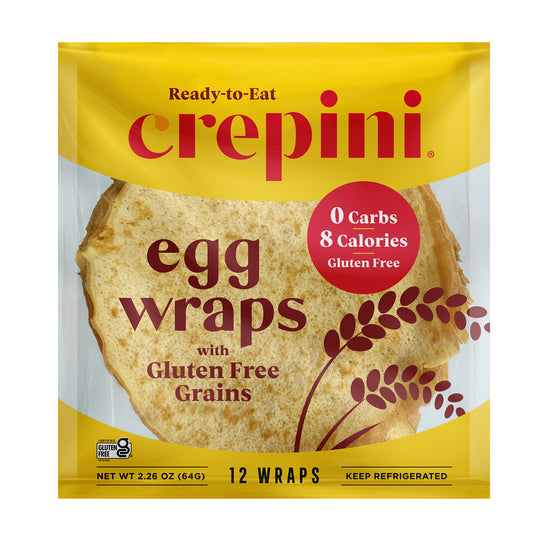 Petite Egg Wraps With Gluten-Free Grains