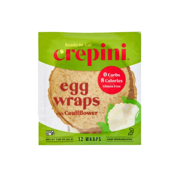 Petite Egg Wraps With Cauliflower Crepini