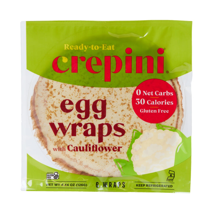 Grande Egg Wraps With Cauliflower Crepini